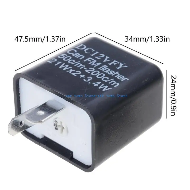 RXJE قابل للتعديل 2 دبوس سيارة دراجة نارية LED بدوره إشارة المؤشر الوامض ضوء المتعري دراجة نارية الملحقات