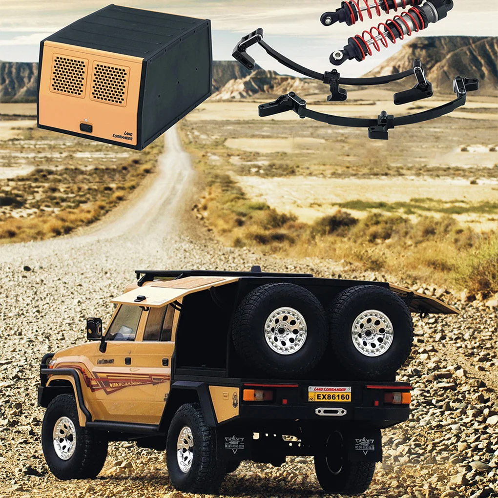 1/10 RGT EX86160 LC79 Lano Commander RC Auto 4WD Simulatie Afstandsbediening Elektrische Off road Klimmen Voertuig Model Gift