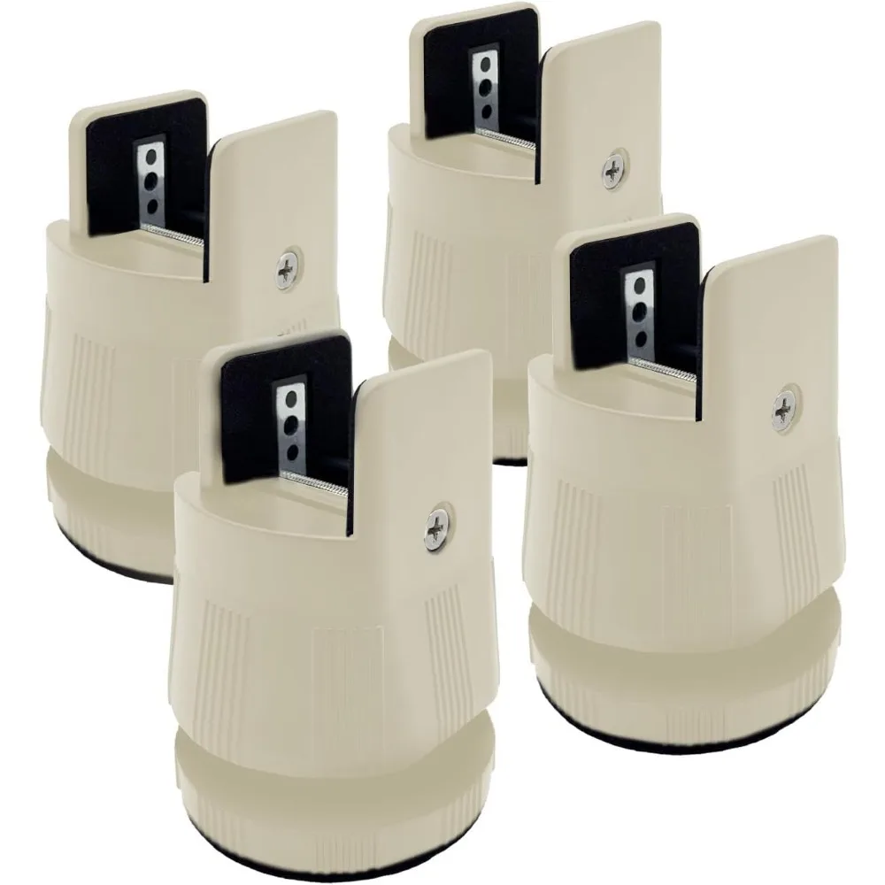 

Подставки для кровати, подъемники для дивана с регулируемой высотой 2,36-3,15 дюйма, подходят для диаметра ножек 0-1,97 дюйма диванов, столов, кроватей, C