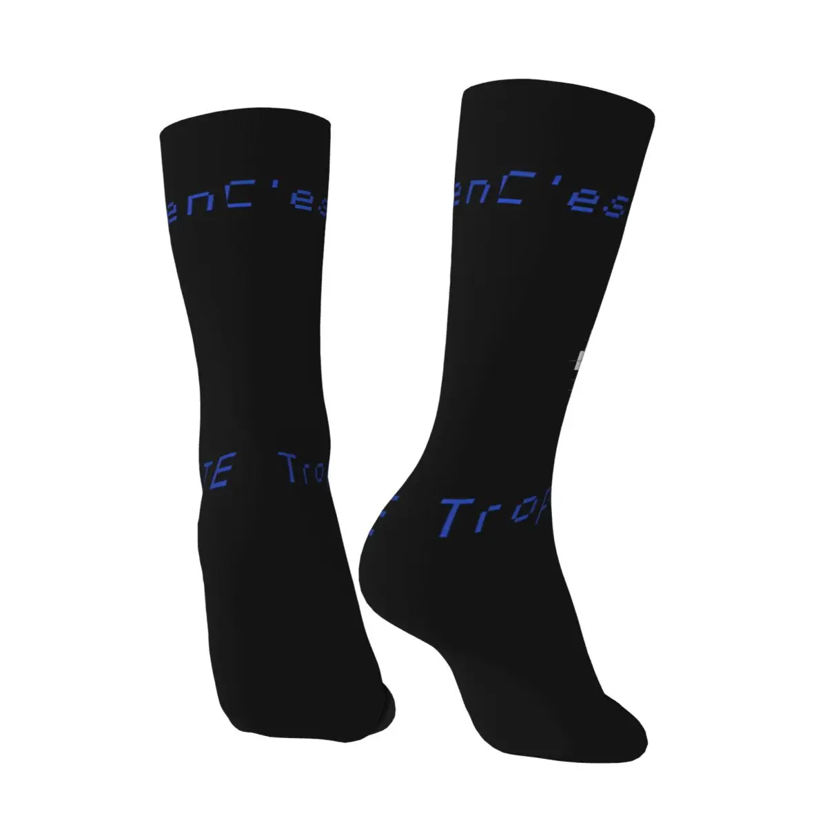 Funny Crazy Sock for Men Cute Hip Hop Harajuku Calimero Happy Quality Pattern Printed Boys Crew compression Sock Novelty Gift