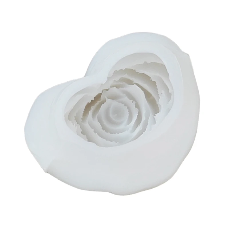 Sturdy Silicone Rose Making Mold Detailed Rose Silicone Mold for DIY Enthusiasts and Home Decoration Dropsale