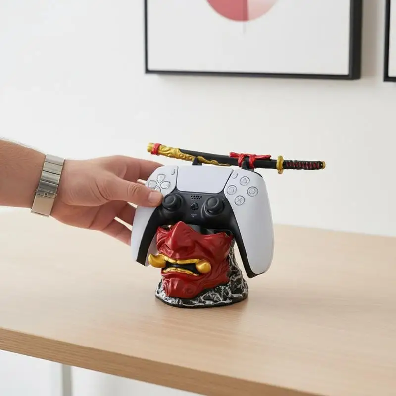 New God Of War Game For PS5/Xbox/PS4 Controller Creative Stand Unique Gamepad Stand Desktop Decoration Game Accessory - view 4