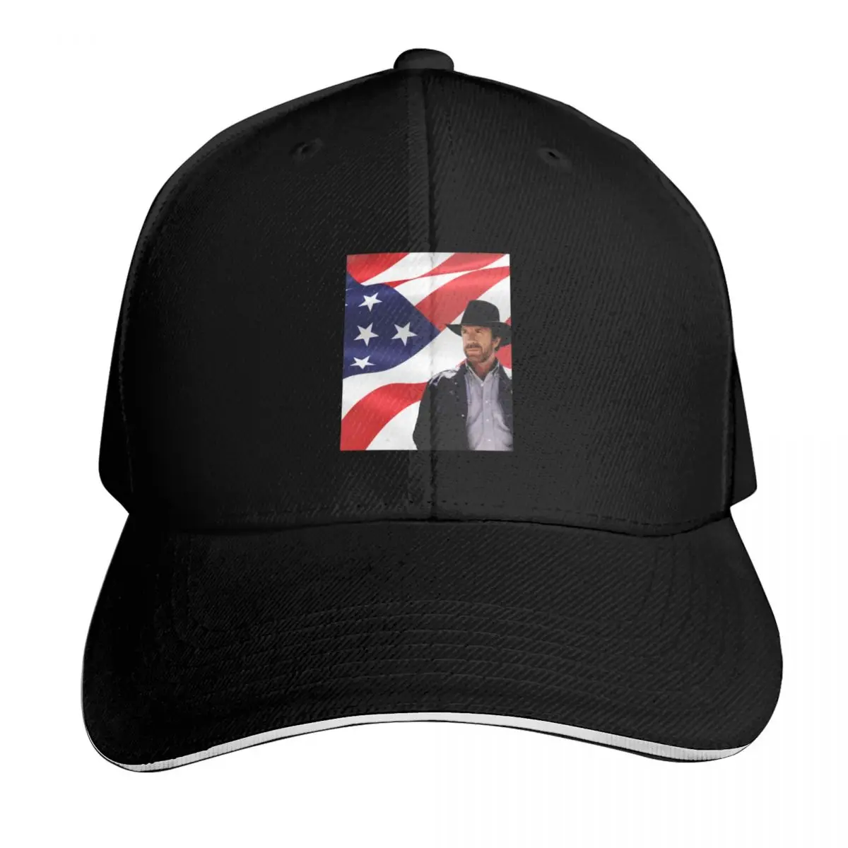 Walker Texas Ranger Chuck Norris Patriotic 20 Retro Graphic Shir Baseball Cap Men Women Casual Summer Sport Sun Cap