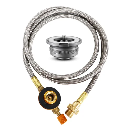 야외 캠핑 스토브 가스 어댑터, 분할 스토브 컨버터, 부탄 가스 어댑터, 요리 피크닉 캠핑 장비 액세서리 