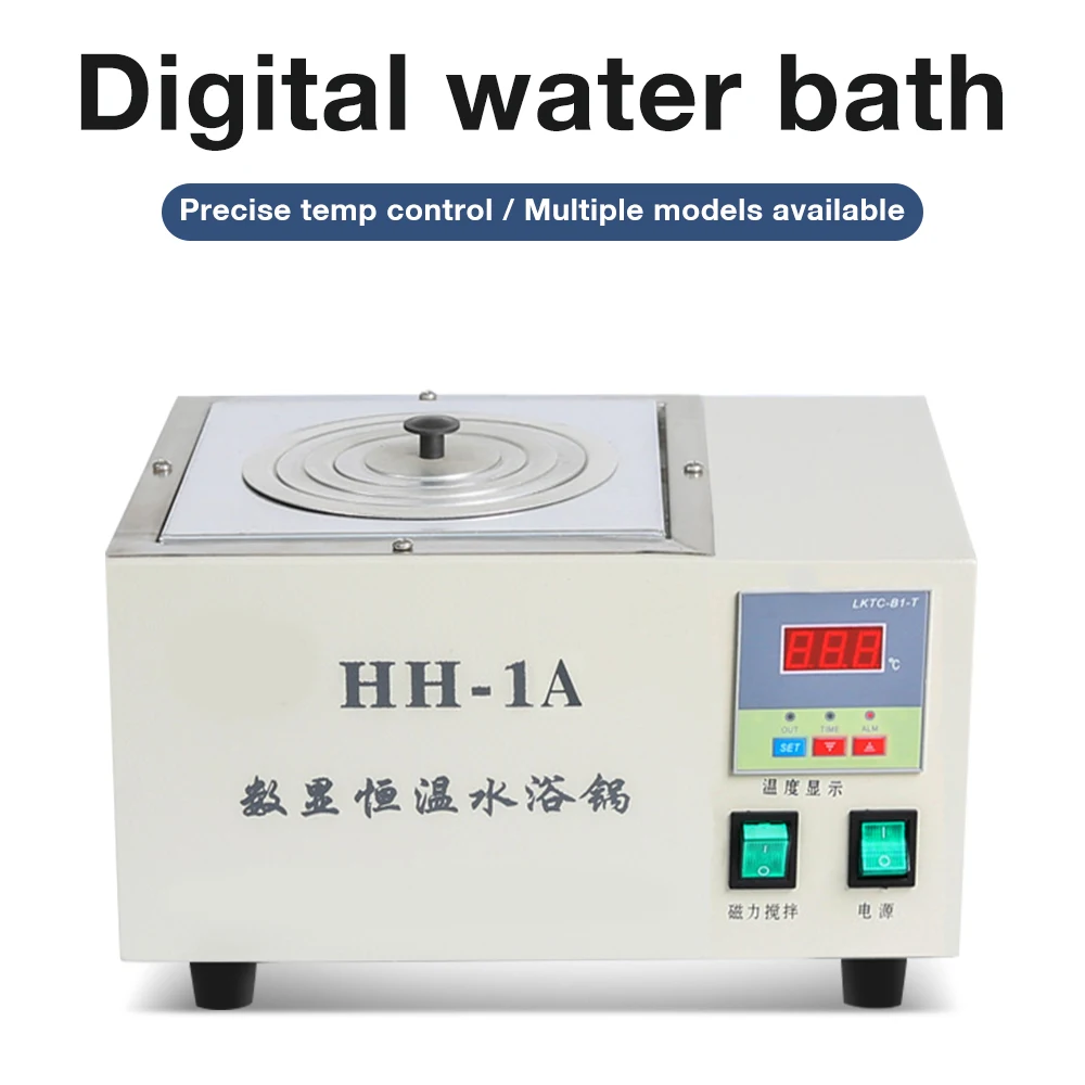 Manufacturer Laboratory Water Bath Single Hole 4  6  8 Hole Temperature Controlled Heating Bath for Laboratory