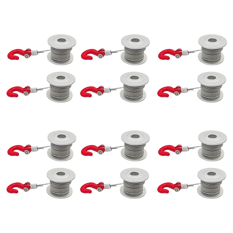 

Экологично-12 шт. 25T рулевой механизм, сервопривод, лебедка, колесный барабан для 1/10 RC гусеничного автомобиля Traxxas TRX4 Axial SCX10 90046 D90 D110 Tami