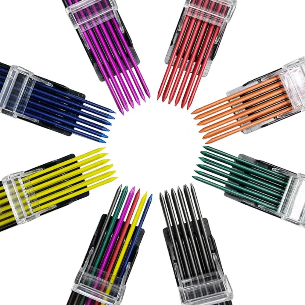2.0mm HB Automatic Pencil Refill Multi-color Erasable Mechanical Pencil Lead Replace Mechanical Pencil Refill