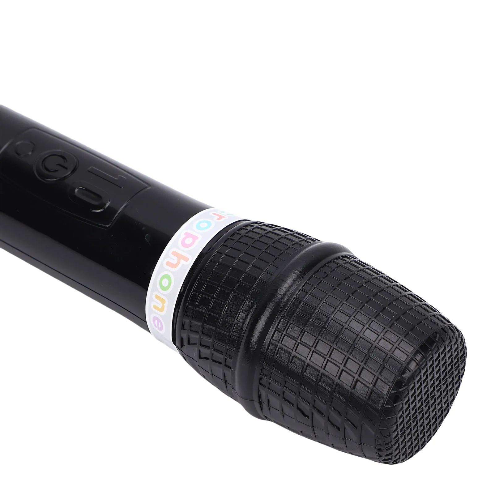 Microphone  Plastic Pretend Microphone Prop Simulate Speech Practice Mic for Cosplay Birthday Party Favors Costume Play