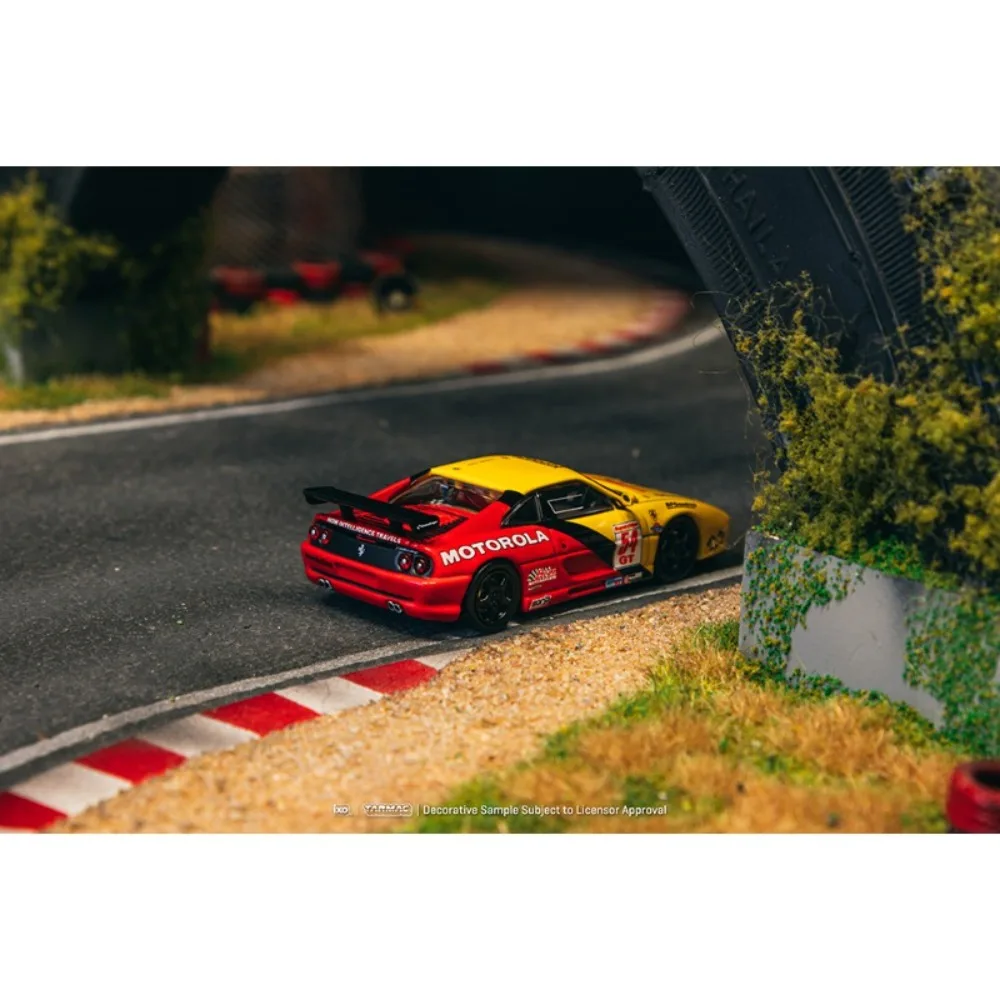 Tarmac Works 1:64 فيراري F355 سلسلة التحدي العالمي 2000 سبيكة قسط دييكاست نموذج سيارة لعبة قطعة عرض قابلة للجمع