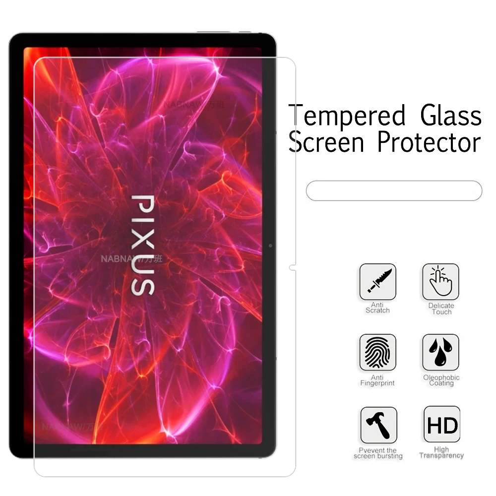 2 قطع HD مقاومة للخدش الزجاج المقسى حامي الشاشة ل Pixus Falcon 10.95 اللوحي طبقة رقيقة واقية صلبة