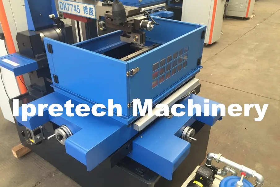 CNC Wire Cut EDM Machine DK77120 Multi Cut Medium Speed Ipretech Machinery Cnc Edm Witre Cutting Machine