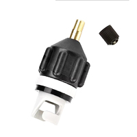 DIZETION Air Valve Adaptor Dustproof Wear-resistant Rowing Boat Air Valve Adaptor Kayak Inflatable Pump Adapter