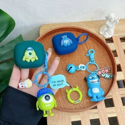 Disney Earphone Case Cover For JBL Live Pro+/Pro 2 TWS Silicone Wireless Earbuds Charging Box Protective Sleeve With Keychain