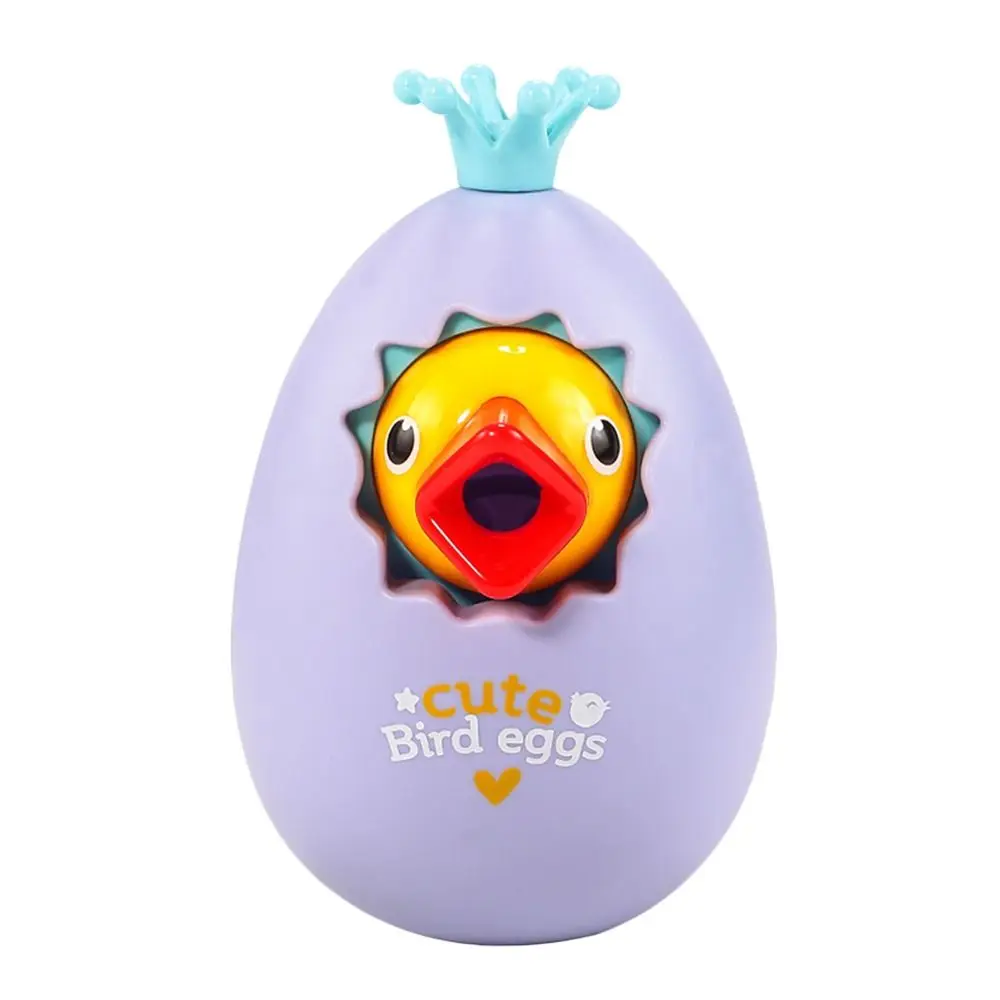 Tirelire roly-poly 3 en 1, Coordination œil-main colorée, jeu d'alimentation pour oiseaux, jouet éducatif interactif Montessori