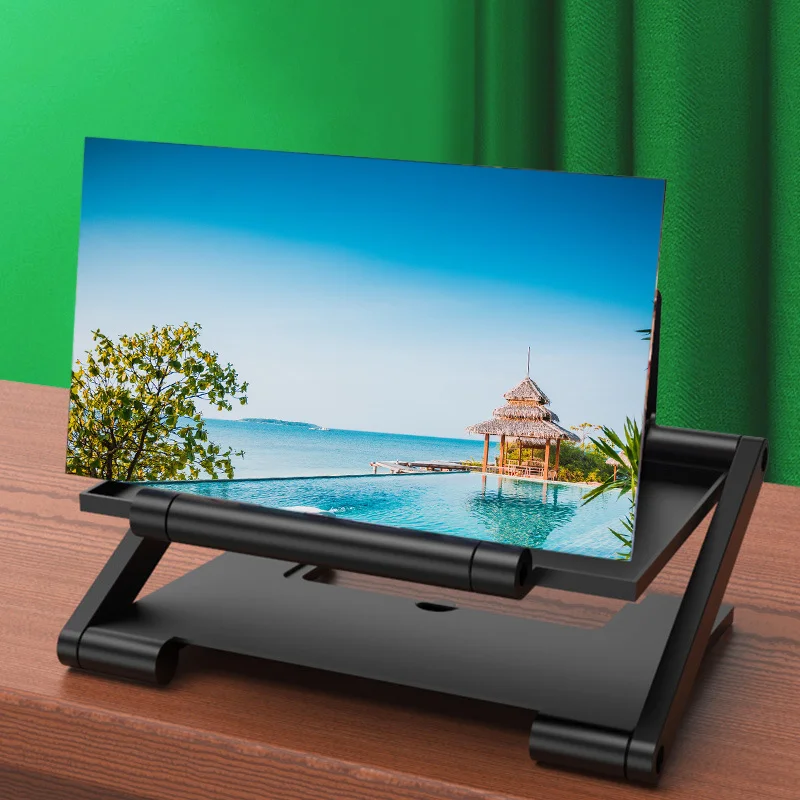 Folding Pull-out Lifting Mobile Phone Screen High-definition Amplifier Ultra-Clear Anti-blue Screen Magnifier