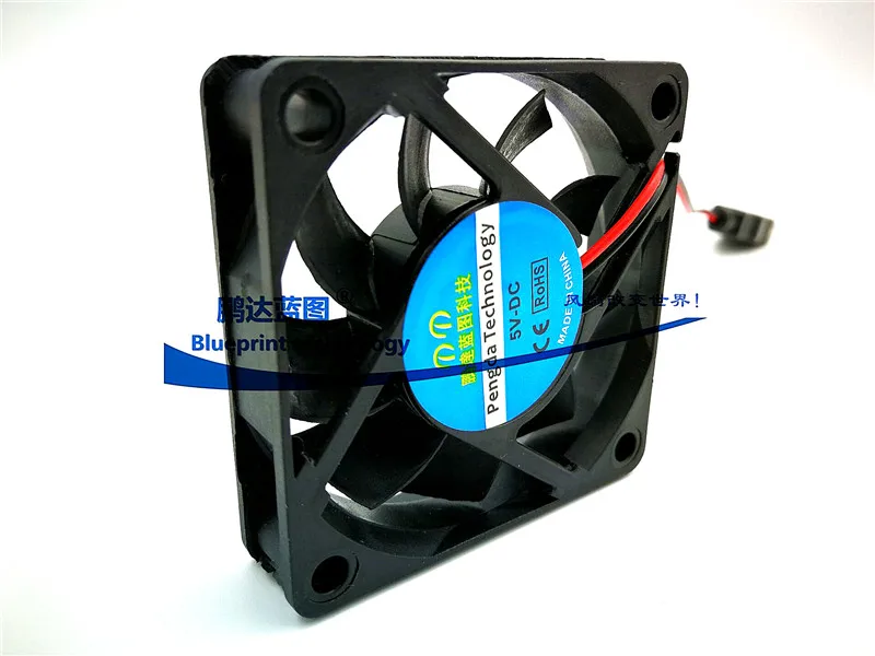 Ventilador de refrigeración USB, dispositivo de 6cm, 5V, enrutador, caja de ordenador, 60x60x15MM, 6015