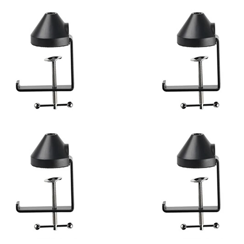 

4X сверхмощный металлический настольный монтажный зажим, консольный кронштейн, зажим для микрофонной подвески, ножничный рычаг, подставка-AC47