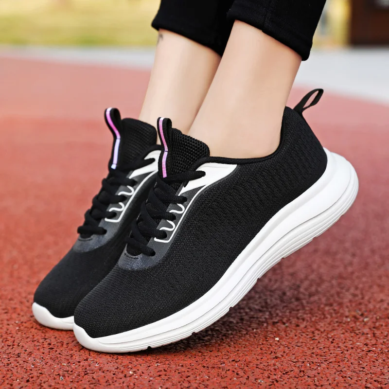 Sock Trainers Black Sneakers Bright Shoes On Heels Luxury Designers Women's Skate Shoes Easy Tenis Casual Zapatillaa Tennis Bot