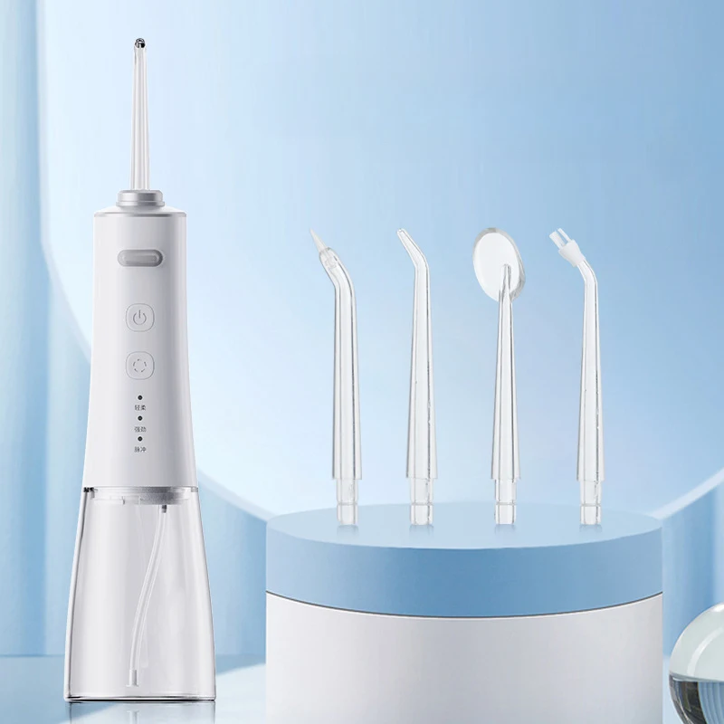 Best-Selling Teeth Cleaner Waterproof Vertical Electric Water Flosser Portable Dental Irrigator With Large Water Tank