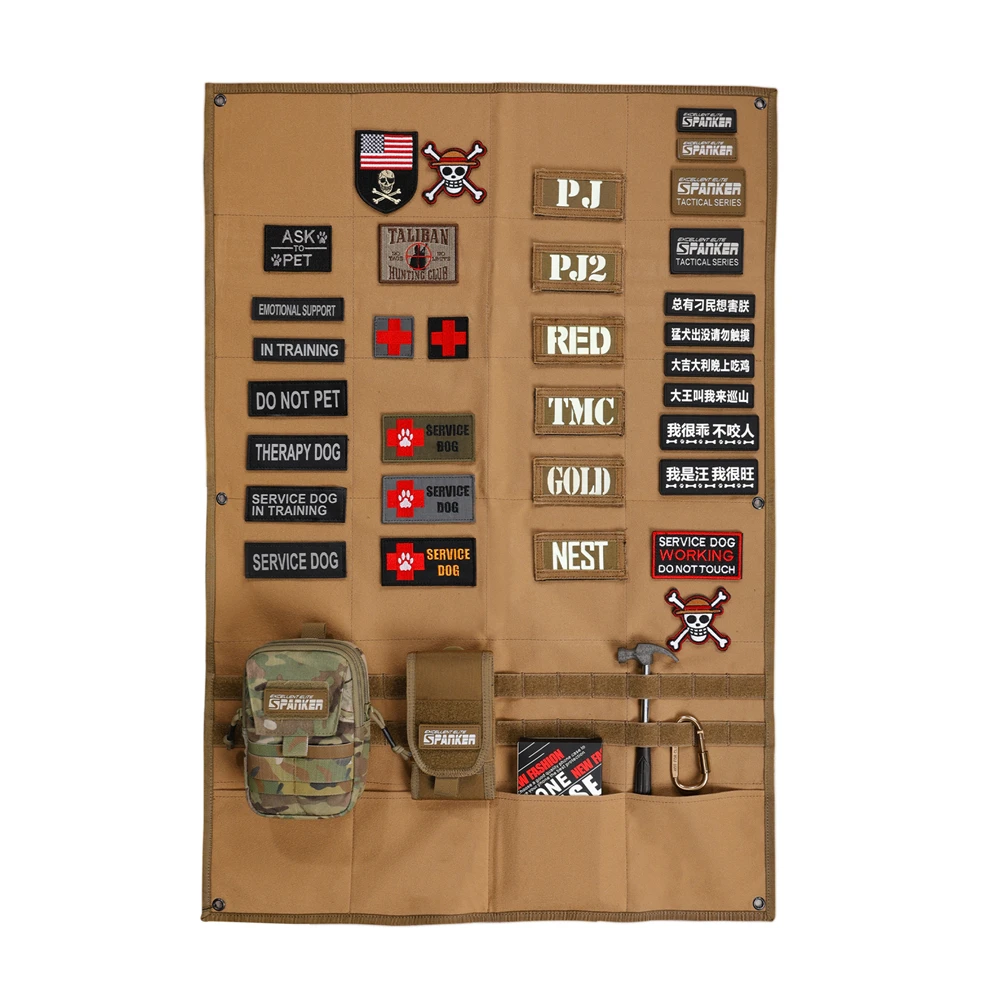 EXCELENTE ELITE SPANKER Placa de insignia táctica soporte plegable - imagen 2