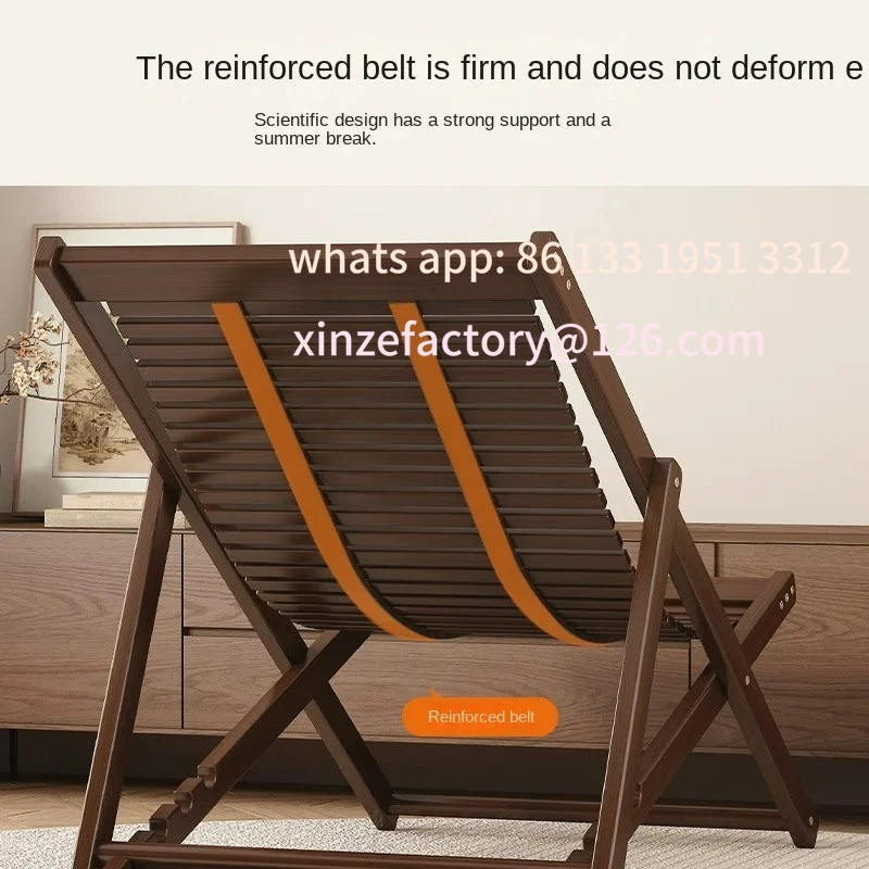

Customizable Folding Lounge Chair For Home Use Single Person Nap Elderly Chair
