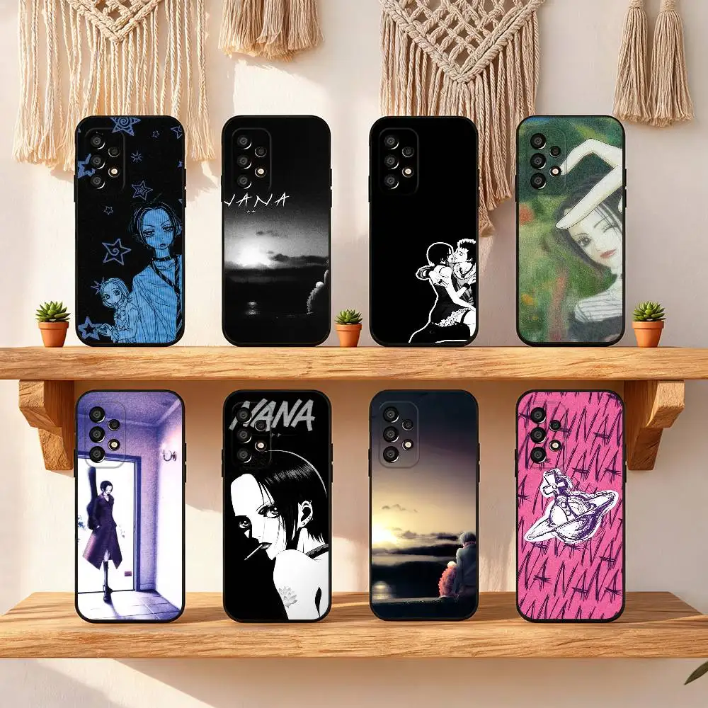 Japan Anime Nana Oosaki For Samsung Galaxy S25 FE S24 S23 S22 S21 S20 S10 S10E Ultra Plus FE Note 20 Ultra Plus Cover