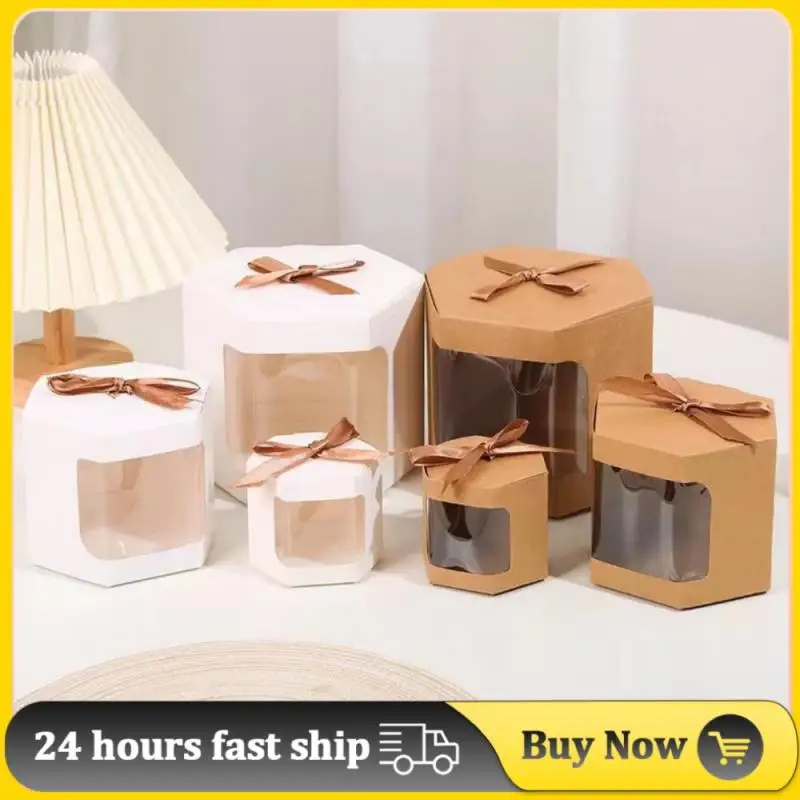 Multi Candy Cookies Boxes Candy Gift Box Kraft Paper Packaging Box Wedding Gift Bag Packaging Soap Chocolate Christmas Party Bag