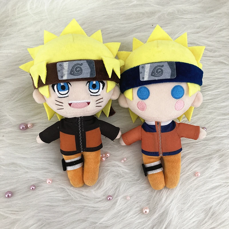 20cm Naruto Plush Doll Kakashi Uchiha Itachi Stuffed Toys Cute Throw Pillow Bedroom Decoration Kids Birthday Gift Collection Toy