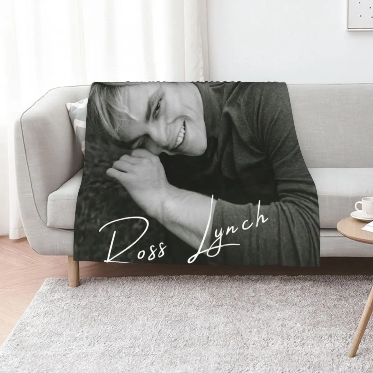 

Ross Lynch Throw Blanket Flannels For Sofa Thin Custom Hair Blankets