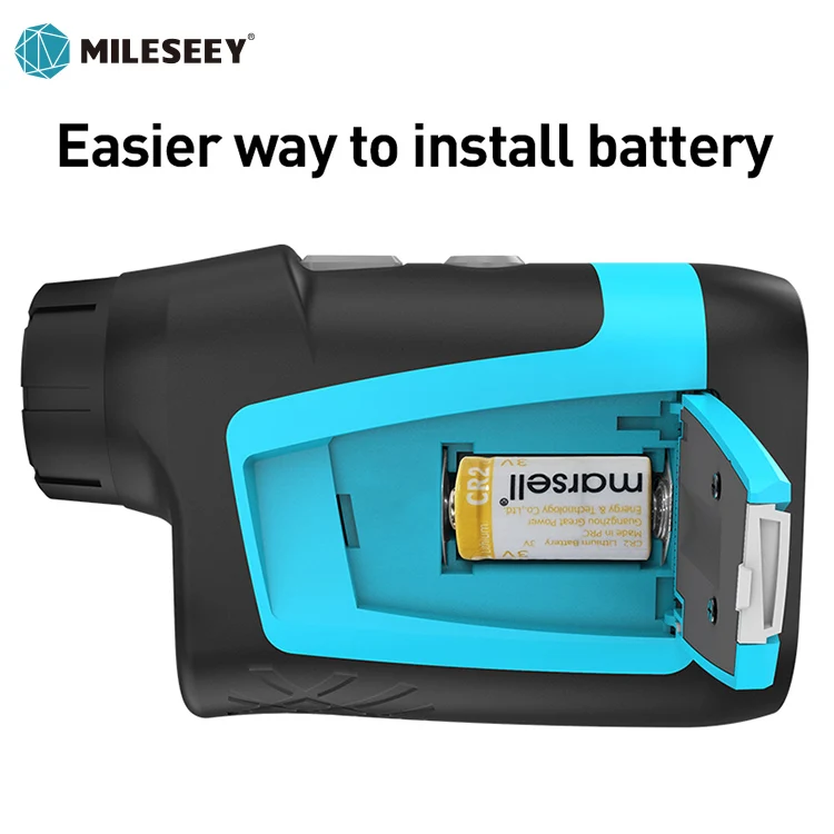 Mileseey PF210 جهاز تحديد المدى بالليزر للجولف الرقمي 600 متر لمسافات طويلة المدى مكتشف الجولف