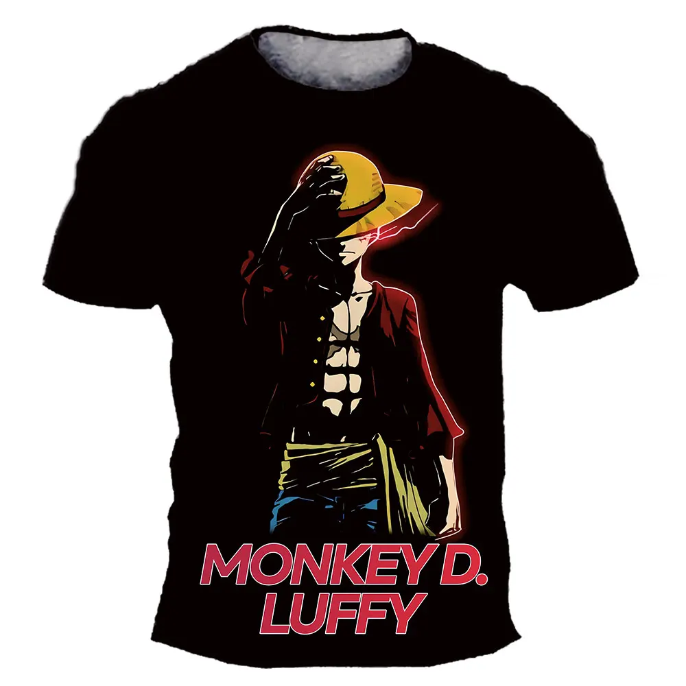 2025-26 ฤดูร้อนใหม่ที่ขายดีที่สุดเสื้อผ้าAnimation Oneชิ้นLuffy Gear 5 คอสเพลย์เสื้อยืดเด็กการ์ตูนเสื้อยืดฤดูร้อน