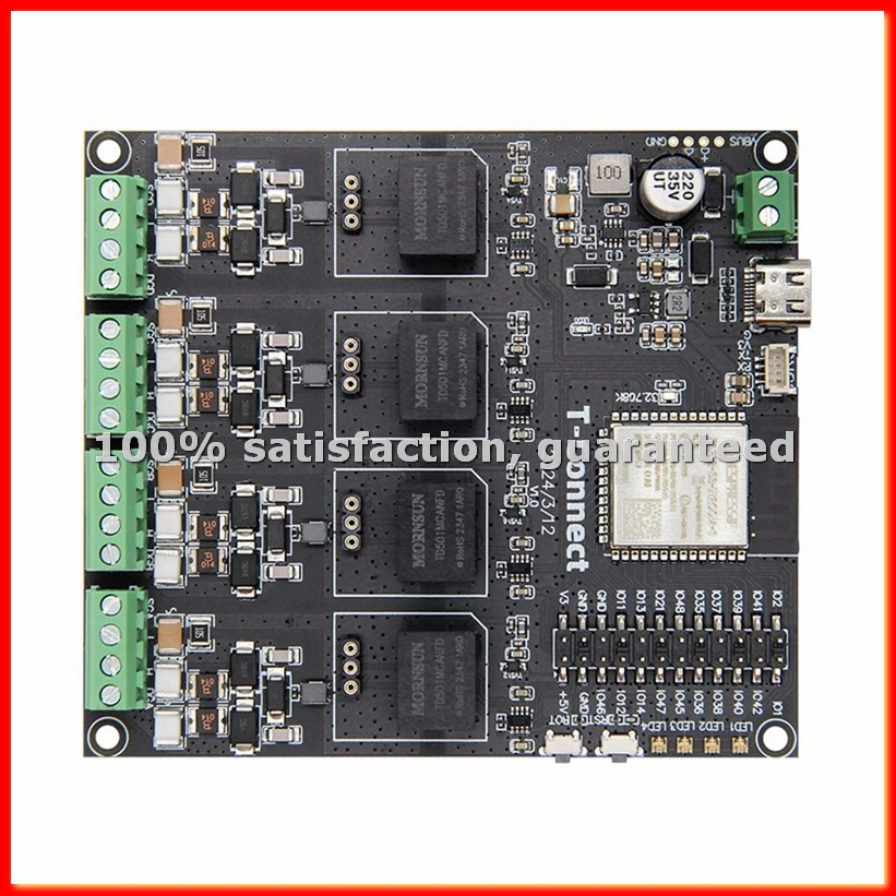 

Плата промышленного управления T-Connect ESP32-S3 с модулем RS485, Wi-Fi и Bluetooth, беспроводные модули с низким энергопотреблением - ABAM