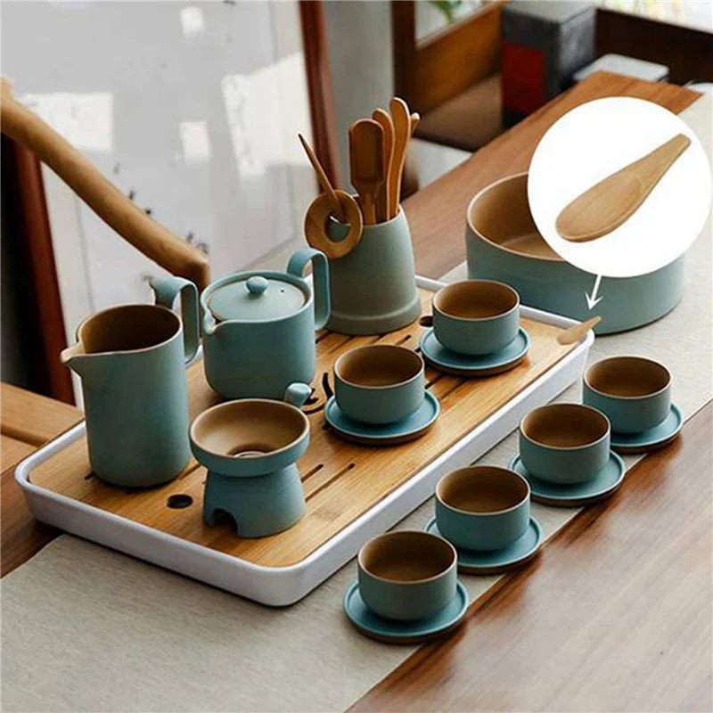 ABVT-20 Pieces Mini Wooden Spo - Coffee Tea Etc recension och pris