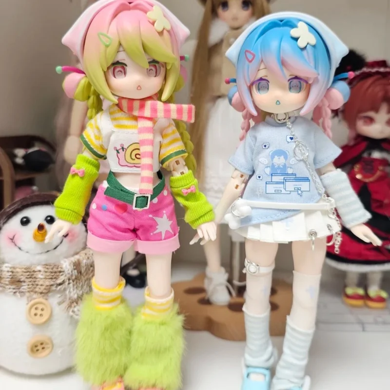 ตุ๊กตา BJD 12 ข้อต่อ ของแท้ ฟรีค่าบริการ น่ารัก สไตล์อิเล็กทรอนิกส์  แบบกล่องสุ่ม  ขยับได้  ของเล่นสุดฮิต  ฟิกเกอร์  กล่องปริศนา  ของขวัญสำหรับเด็กผู้หญิง