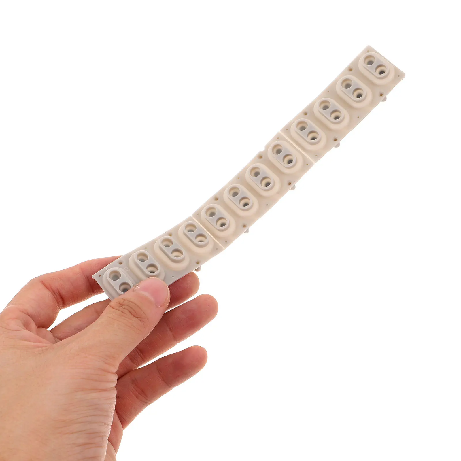 

Silicone Key Contact Strip Replacement Conductive Rubber Pad For Electronic Keyboard Repair High Precision Responsive