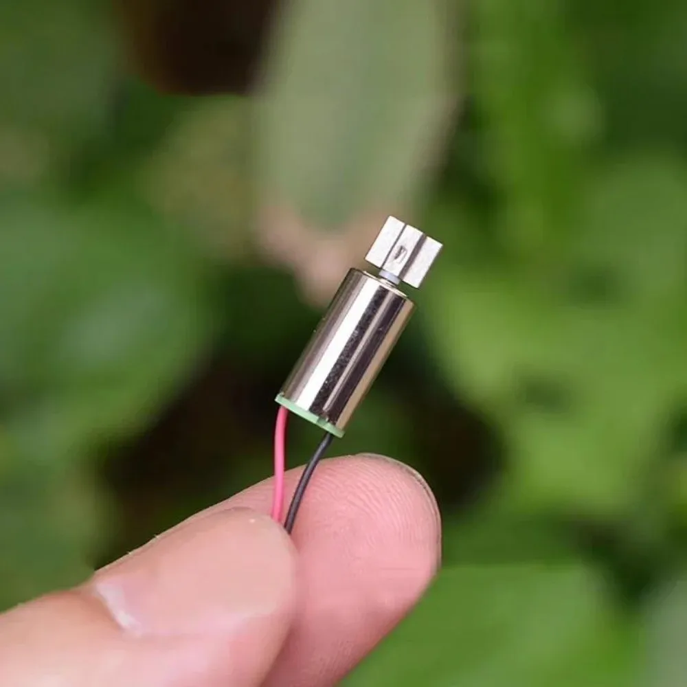 2pcs/set Mini Tiny Coreless Vibration Motor 6mm*12mm 2 Styles Vibrator Motor DC 1.2V 1.5V 2.4V Micro 612 Vibrating Motor