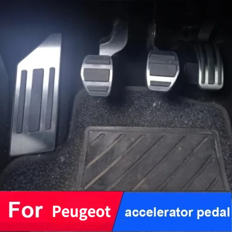 for Peugeot 207 301 307 208 2008 308 408 for ClTROEN C3 C4 for DS 3 4 6 DS3 DS4 DS6 Car Pedal Pads Cover Accessories