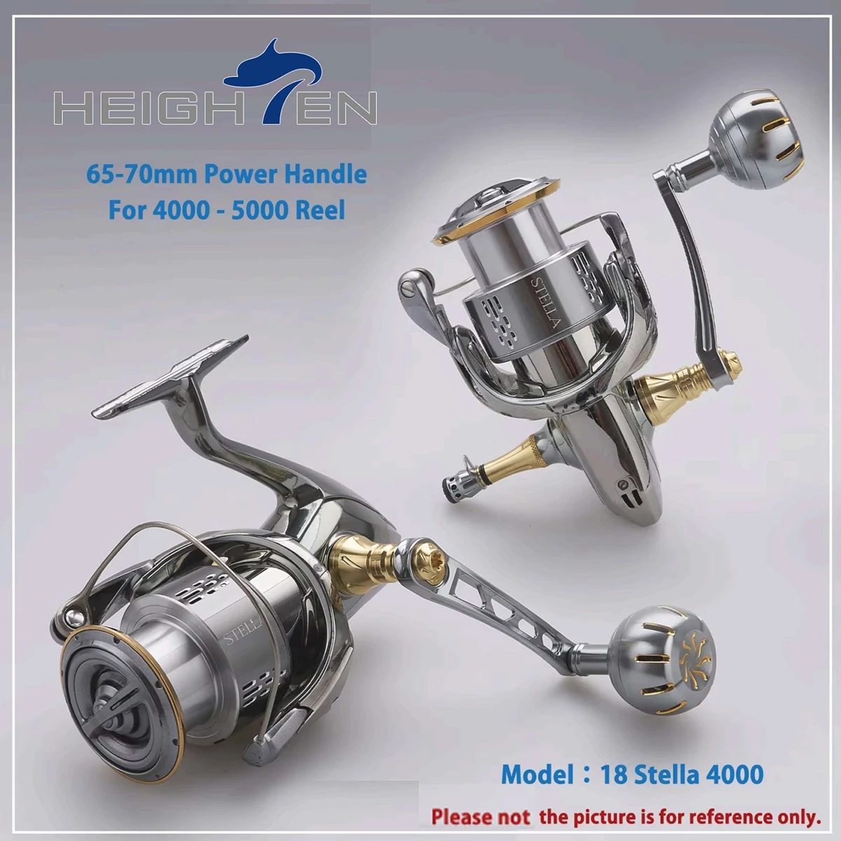 HEIGHTEN 65mm-70mm Handle With - Shimano Reel Sustain ulasan dan harga