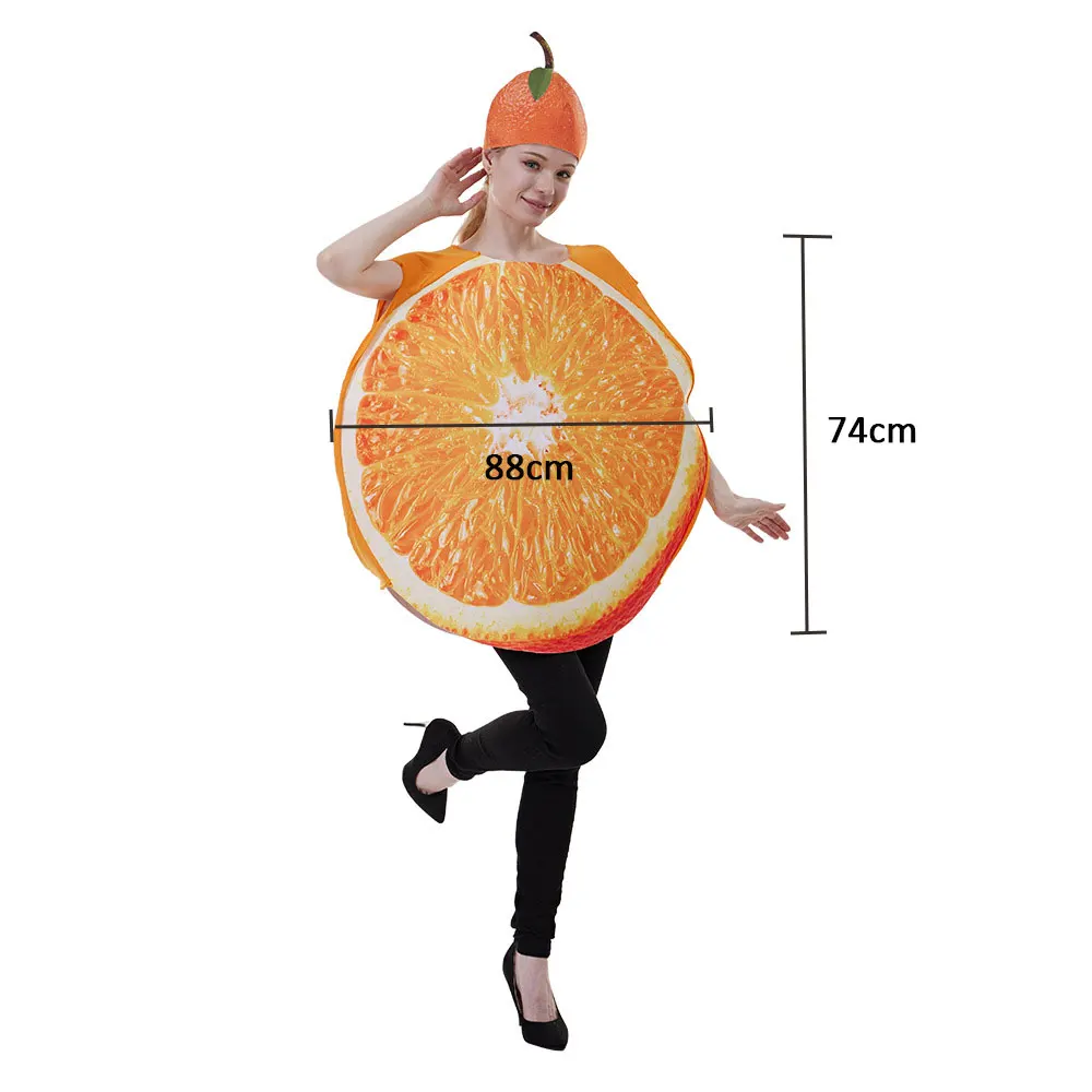 Umorden fatiado tomate traje túnica frutas vegetais esponja terno adulto das mulheres dos homens unisex engraçado purim festa de halloween vestido extravagante