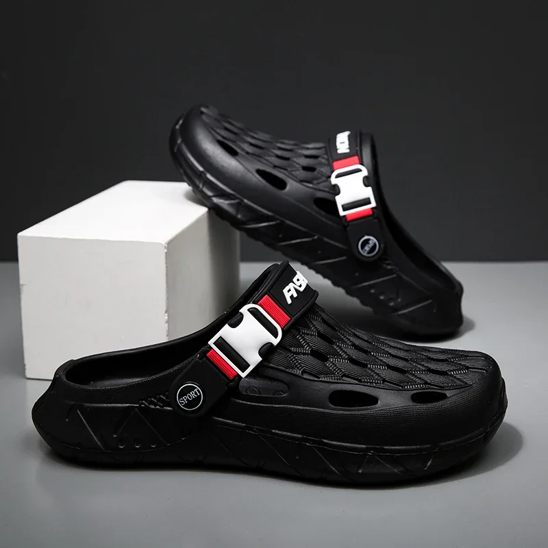 

Men Shoes 2025 Slippers Men Garden Clogs Platform Sandals Man Summer Sandals Male Sneakers Outdoor Flip Flops Home Flat Sandals