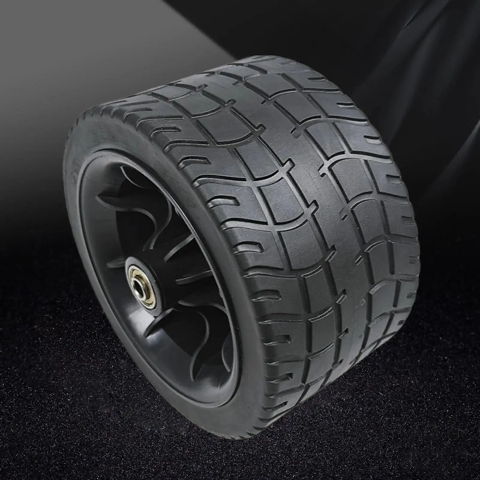 

Складное колесо для тележки с двойным подшипником, ПВХ-аксессуар для кемпинга, уличная тележка, 6,57 дюйма, ручная тележка, простая установка