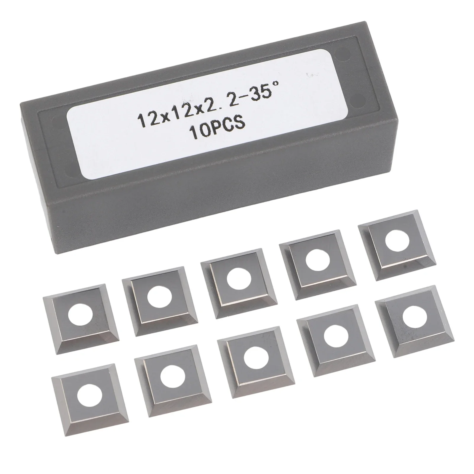

Planer Accessories Carbide Inserts Woodturning Projects 4 Edges Design Bevel Cut Blade Change Ease Dull Blade Rotation