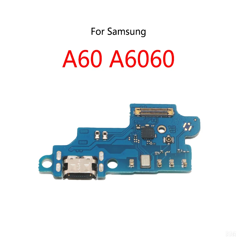 USB Charging Dock Connector Port Socket Jack Plug Charge Board Flex Cable For Samsung Galaxy A60 A6060