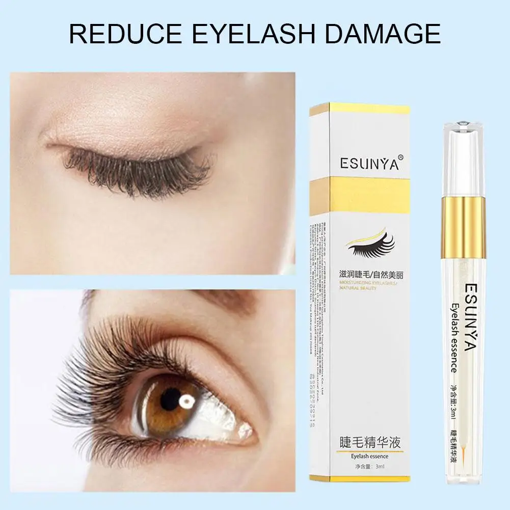 3Ml Wimpergroei Vloeibare Mascara Curling Volume Express Wimpers Waterdichte Vloeistof Verheldering Snelle Wimper Voeding Vloeistof