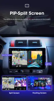 JMCQ 9吋車用收音機,適用於本田飛度/爵士(右舵/左舵)2002-2007款,安卓12多媒體視訊播放器主機,支援CarPlay 8 最佳銷售 本田飛度安卓 - №2