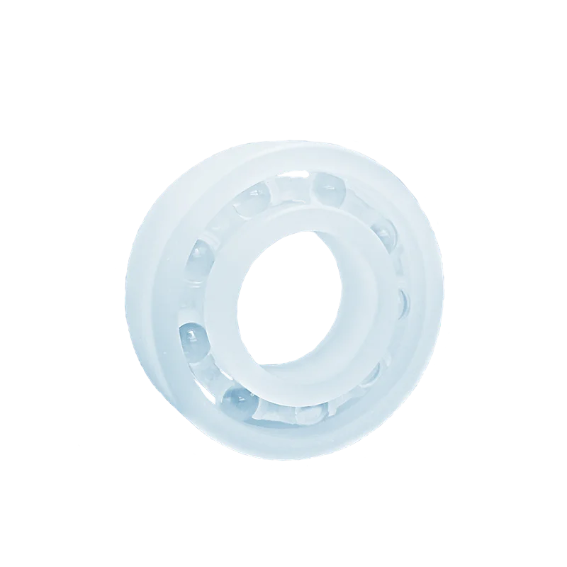 PP plastic bearing micro deep groove ball inner diameter 3 4 5 6 7 8 9mm hardness high pressure resistant food grade