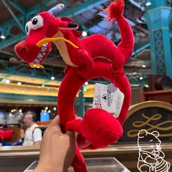 Disney Original 2024 Disneyland New Year Mushu Dragon Airbag Headband Headband Accessories Year Of The Dragon Gift
