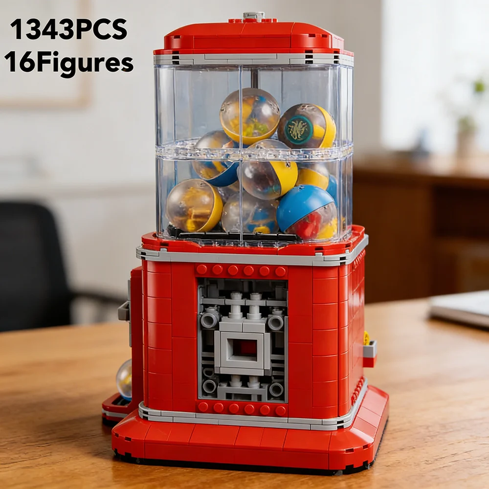 

Новый креативный конструктор 2025 года: игровой автомат-головоломка 21358 (1343 детали) – идеальный подарок на Рождество и Хэллоуин