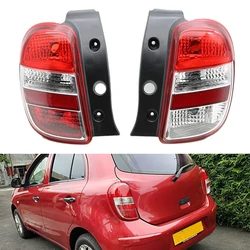 Taillight Taillamp For Nissan March 2010-2016 Car Rear Bumper Tail Light Brake Stop Reverse Turn Signal Lamp Cover Without Bulb