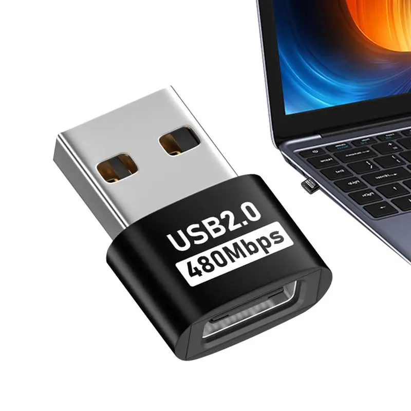 USB 2.0 Type-C адаптер типа OTG Type C USB C «папа»-USB «мама»